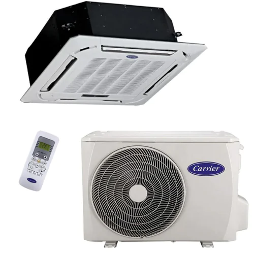 Касетъчен климатик Carrier 42QTD018D8SN/38QUS018D8S-1, Compact Cassette, 18 000 BTU, Клас А++/А+, 37 dB, Фреон R32