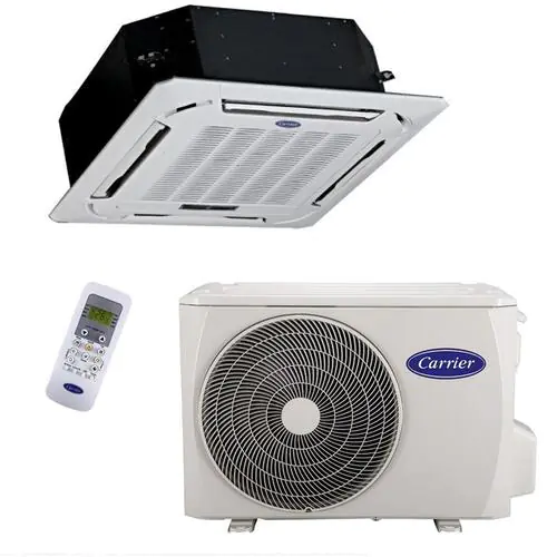 Касетъчен климатик Carrier 42QTD036D8SN / 38QUS036D8S, Cassette, 36 000 BTU, Клас А++/А+++, 46 dB, Фреон R32