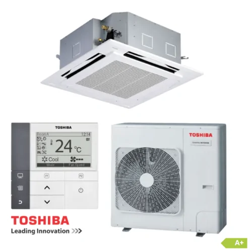 Касетъчен климатик Toshiba RAV-RM1101UTP-E/RAV-GM1101ATP-E Digital Inverter, 36 000 BTU, Клас А++/A+, 33 dB, Фреон R32