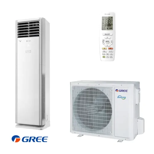 Колонен климатик GREE T-Fresh GVH48AL-K6DNC7A, 48 000 BTU, Клас A+ / A, 48 dB, Фреон R32