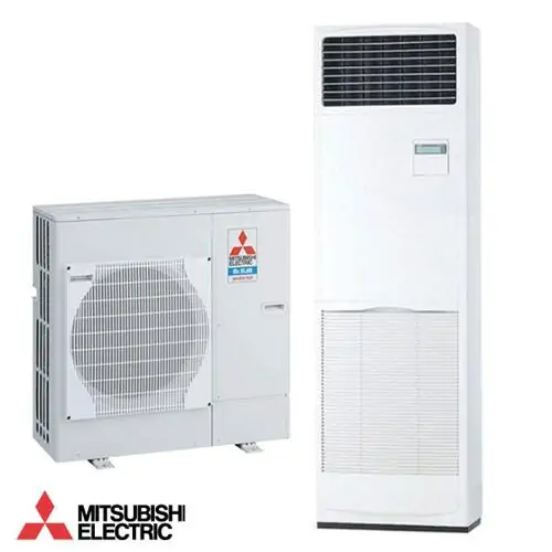 Колонен климатик Mitsubishi Electric PSA-M100KA/PUZ-M100VKA Standard Inverter, 34 000 BTU, Клас A/A+, 45 dB, Фреон R32, Фреон R32