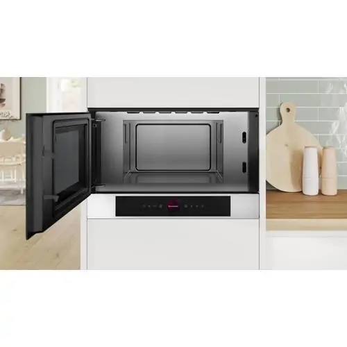 Микровълнова фурна за вграждане Bosch BFL7221W1, 21 л.