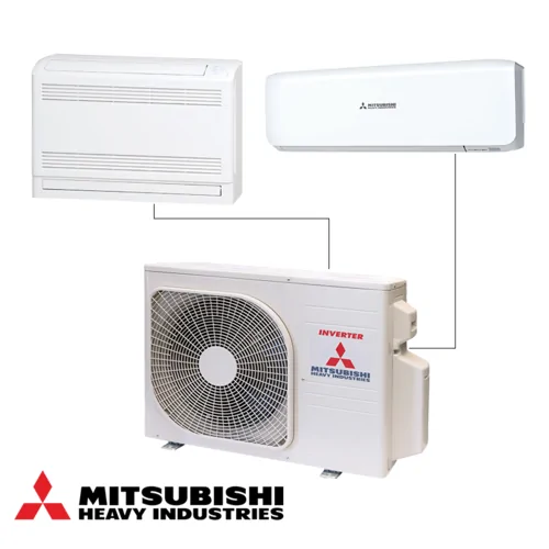 Инверторна мултисистема Mitsubishi Heavy SCM40ZS-W, 14 000 BTU, Клас А+++/A++, 49 dB, Фреон R32