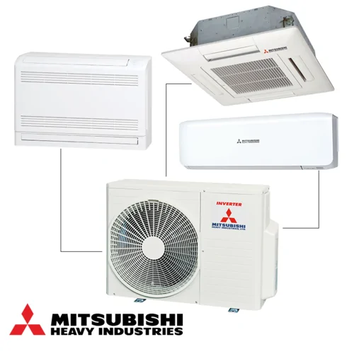 Външно тяло мултисплит Mitsubishi Heavy SCM50ZS-W, 18 000 BTU, Клас А+++/A++, 49 dB, Фреон R32