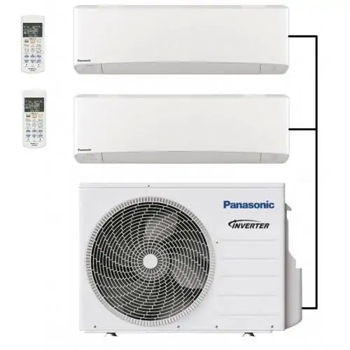 Външно тяло мултисплит Panasonic CU-2Z35TBE, 12 000 BTU, Клас А+++/A++, 48 dB, Фреон R32