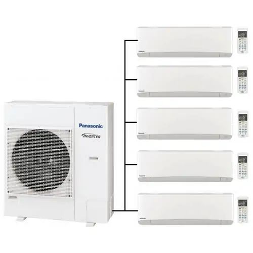 Външно тяло мултисплит Panasonic CU-4Z80TBE, 27 000 BTU, Клас А++/A++, 51 dB, Фреон R32