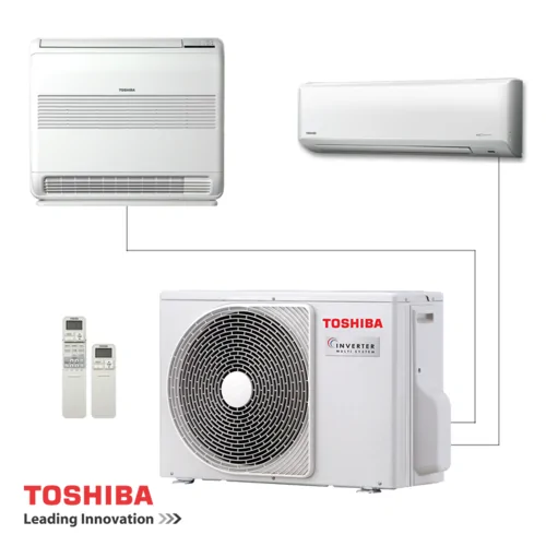 Външно тяло мултисплит Toshiba RAS-2M14U2AVG-E, 14 000 BTU, Клас А++/A++, Фреон R32