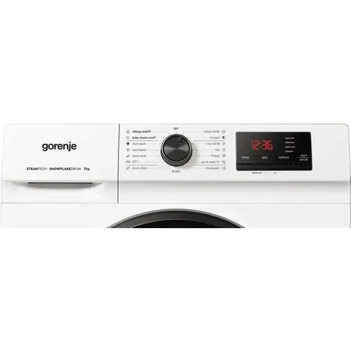 Свободностояща Пералня Gorenje WNHVB72SDS , 7 кг , 1200 обр./мин.