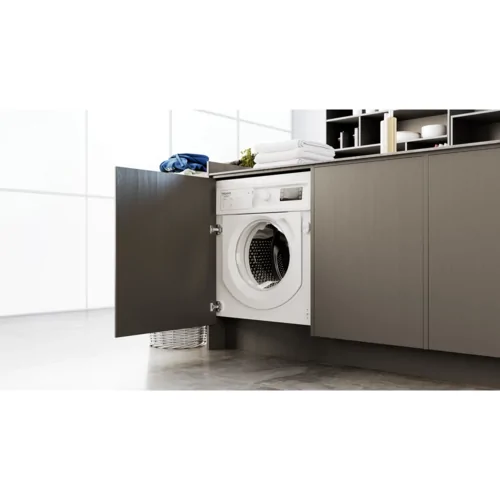 Вградена пералня със сушилня Hotpoint BI WDHG 861485 EU, 6 кг, 1400 обр/мин.