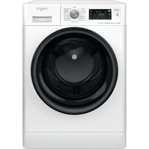 Комбинирана перална със сушилня Whirlpool FFWDB 976258 BV EE , 9/7 кг, 1600 об./мин