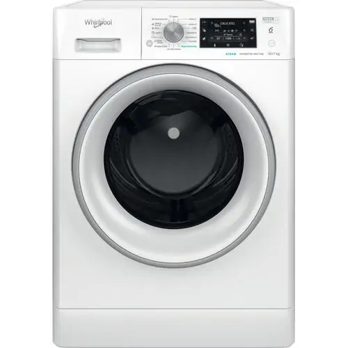 Комбинирана перална със сушилня Whirlpool FFWDD 1076258 SV EE , 10/7 кг, 1600 об./мин