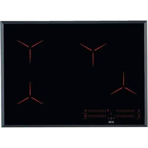 Индукционен плот за вграждане AEG IPE74541FB, 68 см