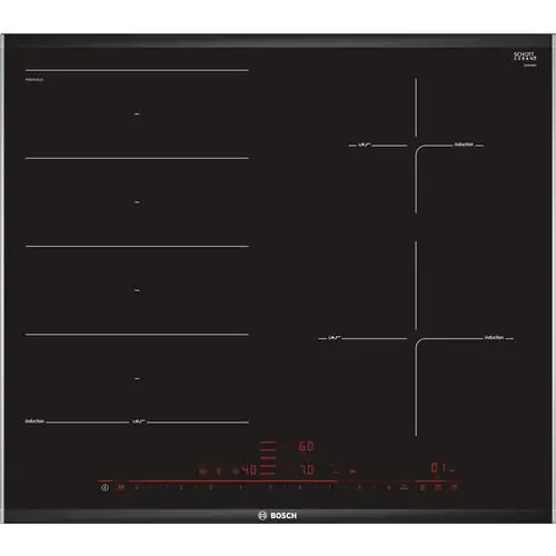 Индукционен плот за вграждане Bosch PXE675DC1E, 60 см