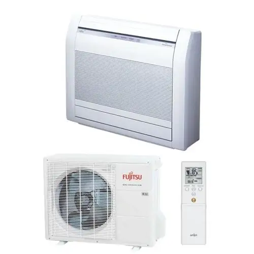 Подов климатик Fujitsu AGYG12KVCB/AOYG12KVCN Nordic, 12 000 BTU, Клас A++/A+,22 dB, ФреонR32