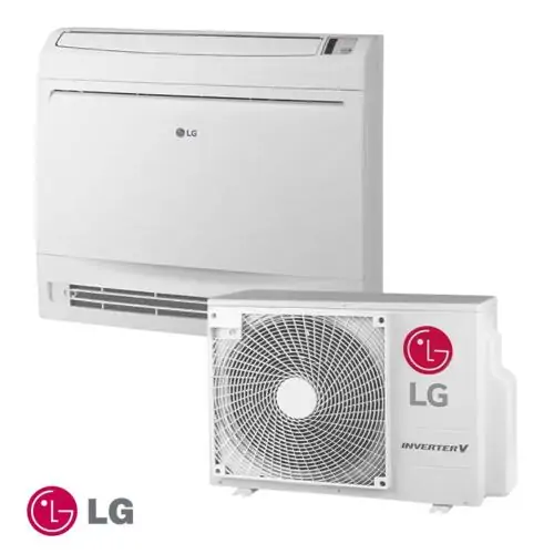 Подов климатик LG UQ09F.NA0/UUA1.UL0 Console, 9 000 BTU, Клас А++/А+, 25 dB, Фреон R32