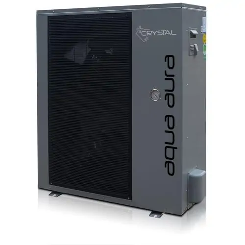 Термопомпа въздух-вода Crystal Aqua Aura II 12S, Сплит, 12 kW ,отопление, охлаждане и БГВ