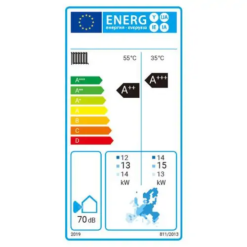 Термопомпа въздху-вода Crystal OPAL CLM-16AP, Моноблок, 16 kW, отопление, охлаждане и БГВ