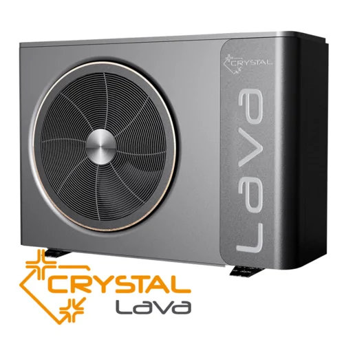 Термопомпа въздух-вода Crystal LAVA, LAVA-12AM, Моноблок, 12 kW, отопление, охлаждане и БГВ