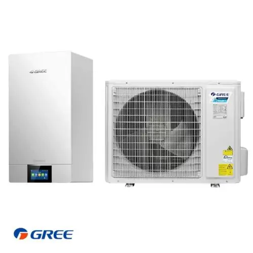 Термопомпа въздух-вода Gree Versati III GRS-CQ16Pd/NhH-M, Сплит, 16 kW, отопление, охлаждане и БГВ