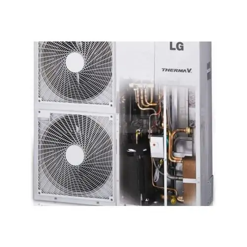 Tермопомпа въздух-вода LG Therma V  HM121MR.U34, Моноблок, 12 kW, отопление, охлаждане и БГВ