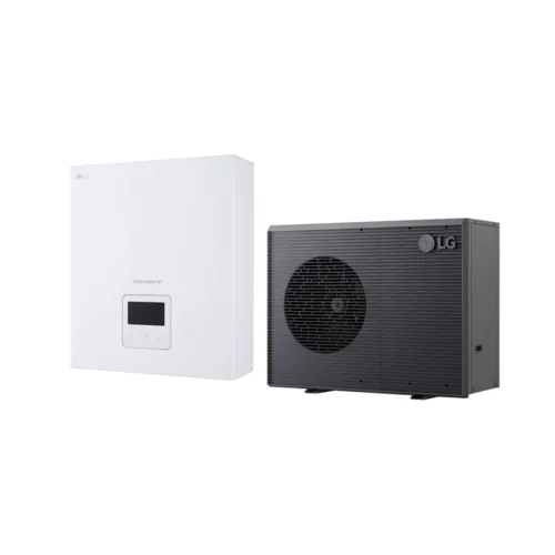Термопомпа въздух-вода LG THERMAL V PHCS0/HM161HF.UB60, Моноблок, 16.00 kW, отопление, охлаждане и БГВ