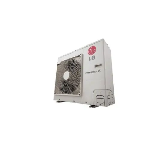 Термопомпа въздух-вода LG Therma V HN091MR.NK5/HU051MR.U44, Сплит, 5 kW, отопление, охлаждане и БГВ