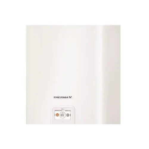 Термопомпа въздух-вода LG Therma V HN1600MC.NK1/HU123MRB.U30, Сплит, 12 kW, отопление, охлаждане и БГВ