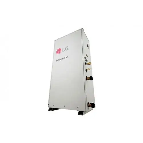 Високотемпературна термопомпа въздух-вода LG Therma V HU161HA.U33/HN1610H.NK3, Сплит, 16 kW, отопление и БГВ