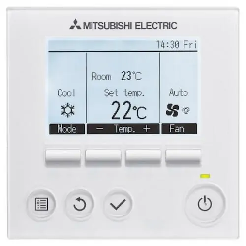 Термопомпа въздух-вода Mitsubishi Electric Zubadan ERSC-MED/PUHZ-SHW112YAA, Сплит, 11 kW, отопление, охлаждане и БГВ