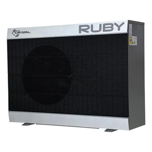 Термопомпа въздух-вода Crystal Ruby 08M-HB (ErP), Моноблок, 9 kW , отопление, охлаждане и БГВ 