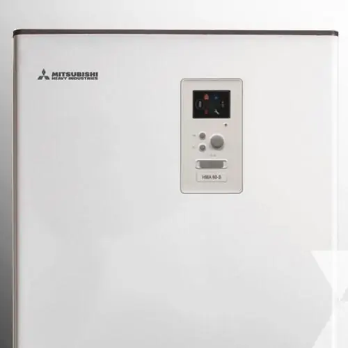 Термопомпа въздух-вода Mitsubishi Heavy Hydrolution All-in-one HMA 100-S/ FDCW100VNX-A, Сплит, 10 kW, отопление, охлаждане и БГВ