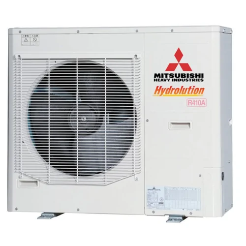 Термопомпа въздух-вода Mitsubishi Heavy Hydrolution All-in-one HMA100-S/FDCW100VNX-A, Сплит, 10 kW, отопление, охлаждане и БГВ