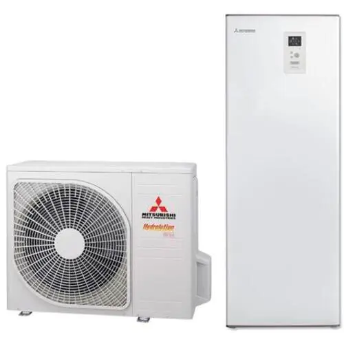 Термопомпа въздух-вода Mitsubishi Heavy Hydrolution All-in-one HMA60-S/FDCW60VNX-A, Сплит, 6 kW, отопление, охлаждане и БГВ