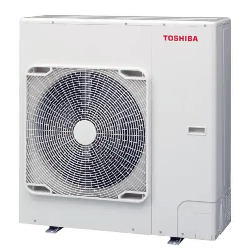 Термопомпа въздух-вода Toshiba Estia HWT-1101XWHM3W-E/HWT-1101H8W-E, Сплит, 11 kW, отопление, охлаждане и БГВ