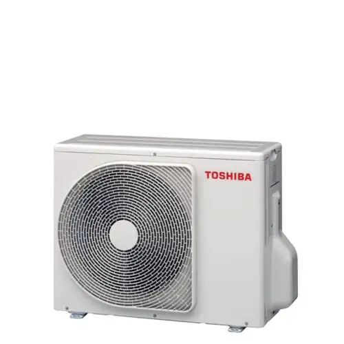 Термопомпа въздух-вода Toshiba Estia HWT-601XWHM3W-E/HWT-401HW-E, Сплит, 4 kW, отопление, охлаждане и БГВ