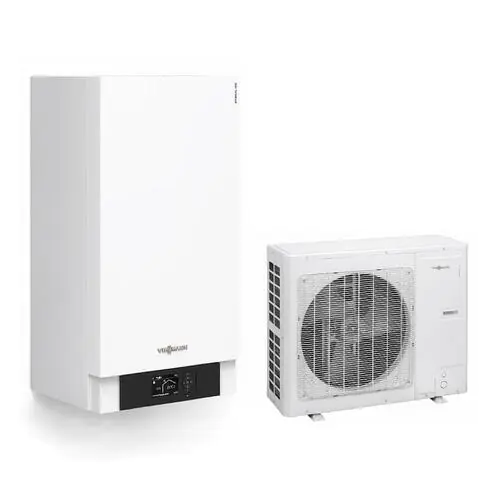 Термопомпа въздух-вода Viessmann Vitocal 100-S AWB-M-E-AC 101.A Z020324, Сплит, 6.6 kW, отопление, охлаждане и БГВ