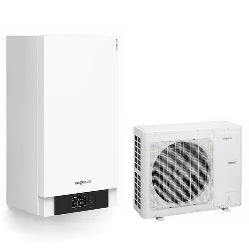Термопомпа въздух-вода Viessmann Vitocal 100-S AWB-M-E-AC 101.A Z020323, Сплит, 6 kW, отопление, охлаждане и БГВ