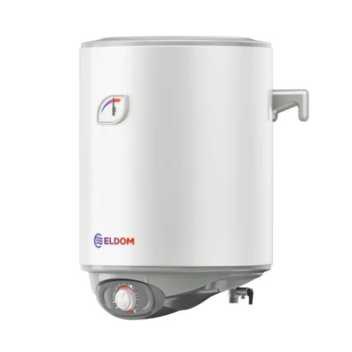 Вертикален бойлер Eldom WVF03039F , бял мат ,30 литра, 1500 W , енергиен клас C,емайлиран
