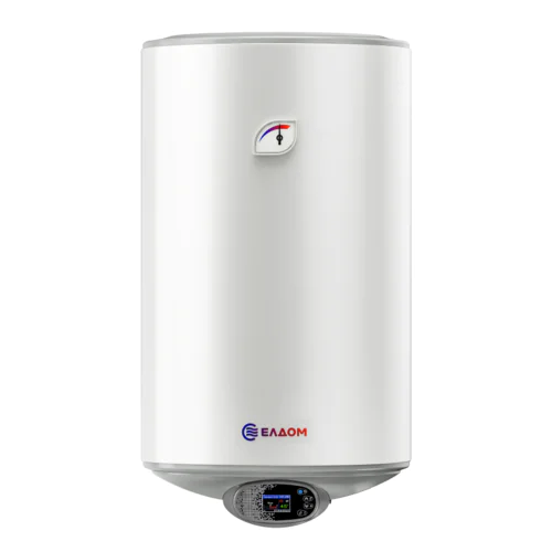 Вертикален бойлер EldomWVF08046FEW ,бял мат, 80 л, 3000 W ,енергиен клас B ,емайлиран ,Wi-Fi управление