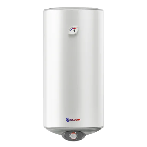 Вертикален бойлер Eldom WVF10046I , бял мат, 100 литра,3000 W, eнергиен клас C, неръждаем