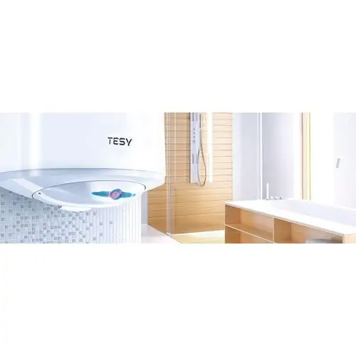 Вертикален бойлер TESY SimpatEco Slim CTV 503820 B11 TSR, 2000 W, 50 л