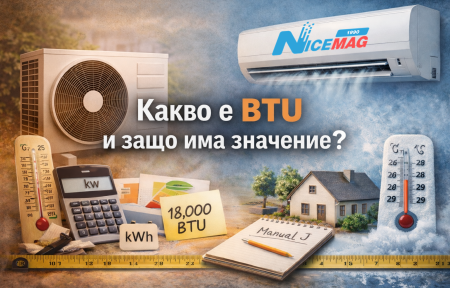Какво е BTU при климатиците