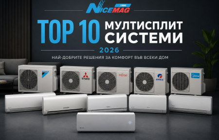 Най-добрите мултисплит системи за 2026 г. | Експертна класация от NiceMag.bg